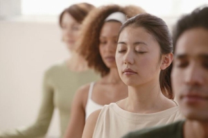 chinese girl meditation