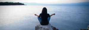 Mindfulness Meditation Classes | Girl at Sea View